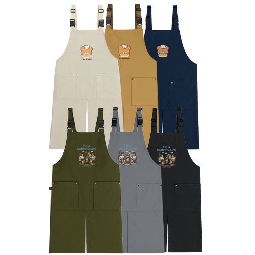 [TBA테디베어어패럴] 캠핑 베이커리 공방 다용도 앞치마 생활방수