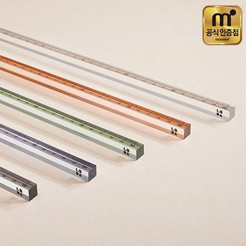 [모나미] 롭다 아크릴 스틱자 30cm