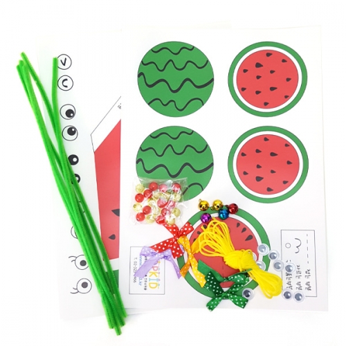 [탑키드] 만들기 수박 모빌