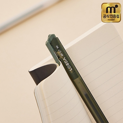 [모나미] 롭다 볼펜 3색세트 (흑/청/적) 0.7mm