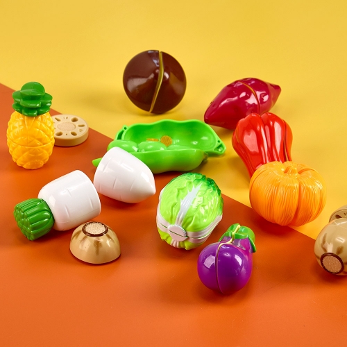 [캐스비]플레이 곰돌이싹뚝놀이 야채(2898)