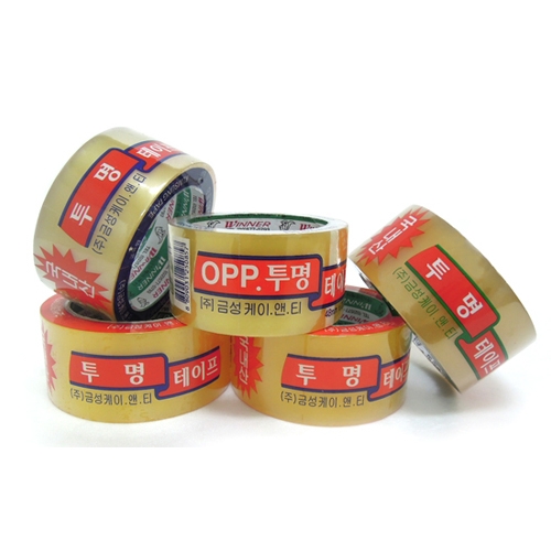 [금성] 투명테이프 (8종 택1)