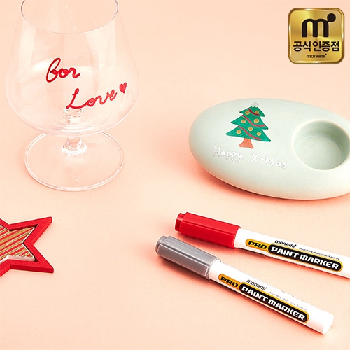 [모나미] 프로 페인트마카 12색