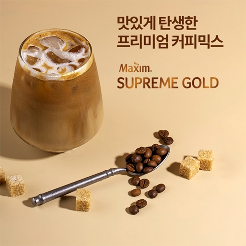 [동서] 맥심 슈프림골드 커피믹스 100T