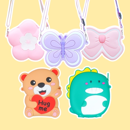 토이토 어린이 실리콘 가방 키즈 미니 크로스백 보조가방