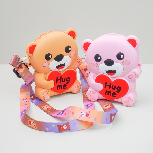 토이토 어린이 실리콘 가방 키즈 미니 크로스백 보조가방