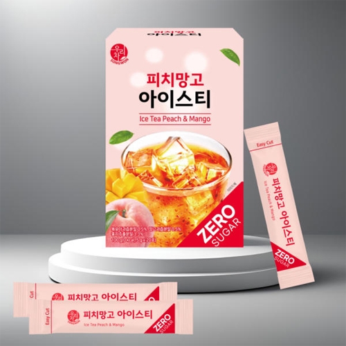 [송원] 아이스티/레모네이드 제로 20T (피치망고/자몽/딸기 아사이 택1)