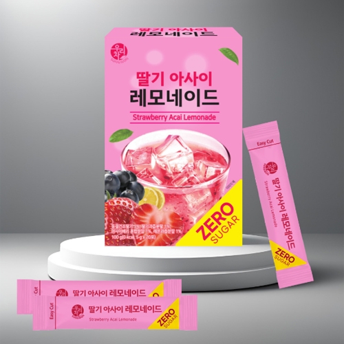 [송원] 아이스티/레모네이드 제로 20T (피치망고/자몽/딸기 아사이 택1)