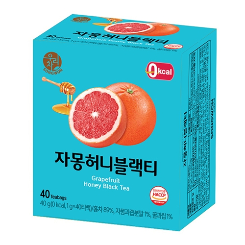 [송원] 자몽 허니 블랙티 제로 40T
