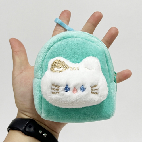 [아트필드] 냥이 원형 지갑 키링