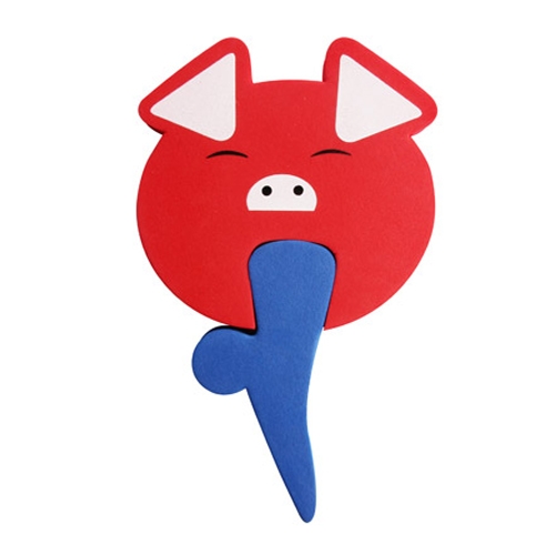 [아트사인] 9860 도어패드 돼지