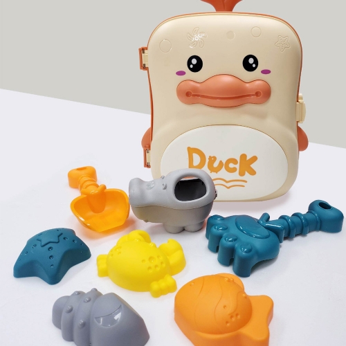 오리 캐리어 모래놀이 물레방아 물놀이 목욕놀이 장난감 찍기틀 모래삽 물뿌리개 포함