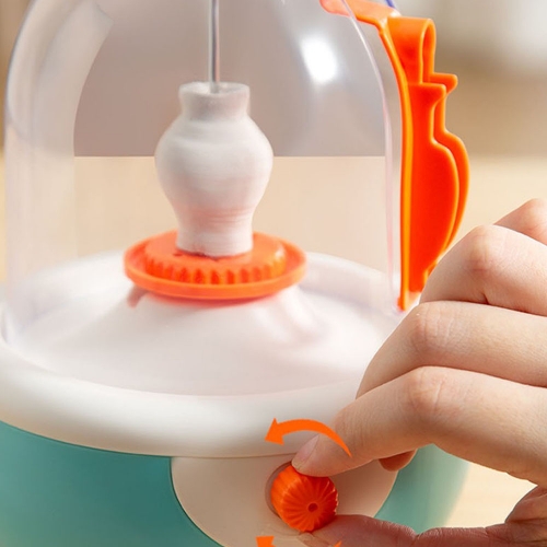 미니 아트 도자기 만들기 DIY 인테리어 소품 취미 만들기 USB 연결 작동 메뉴얼 제공