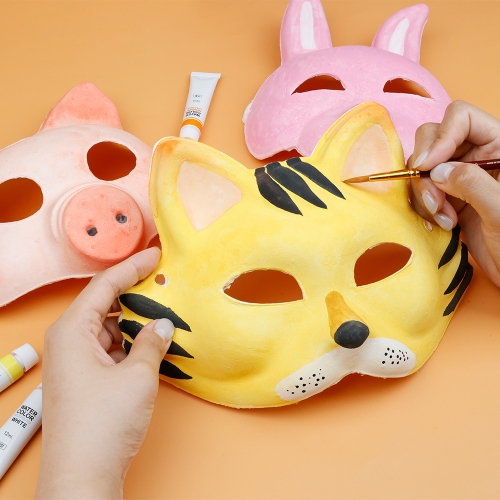 [대원피앤피] 동물 탈 만들기(5종 택1/전통용품/그리기놀이)