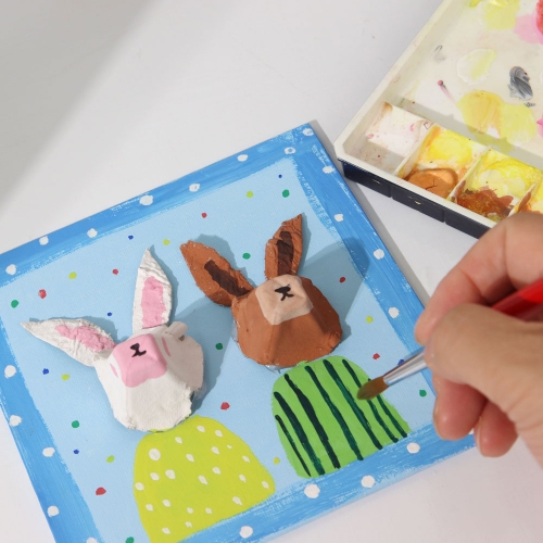 메이크문구 패브릭보드 정사각 15x15cm