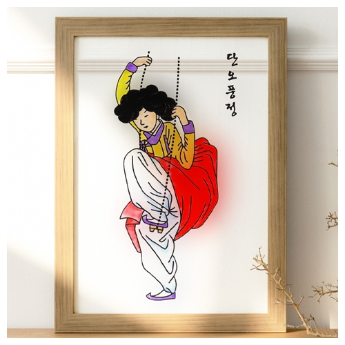 [아모스] 글라스데코 스티커 (신윤복/랜드마크 택1)