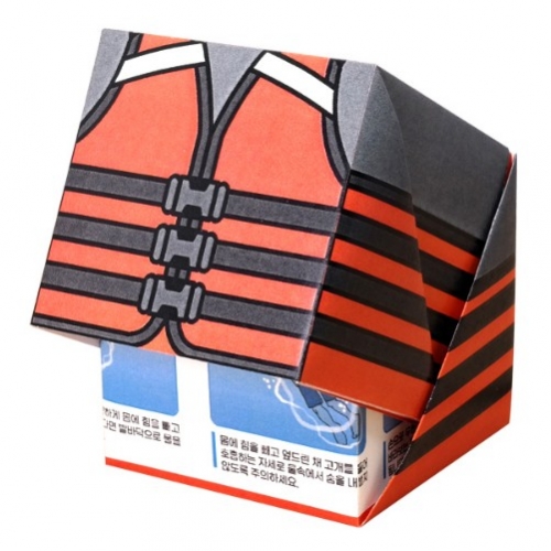 생존수영 교육용 다용도 구명조끼 저금통