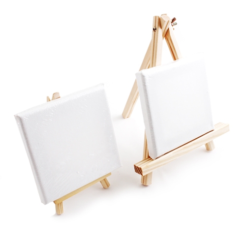 [아이디몬] 캔버스천액자 A급 (정사각형/직사각형/나무이젤 택1)