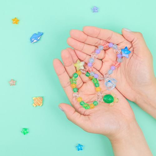 [오늘놀이] 바다 생물 여름 팔찌(1인 포장/KC인증)