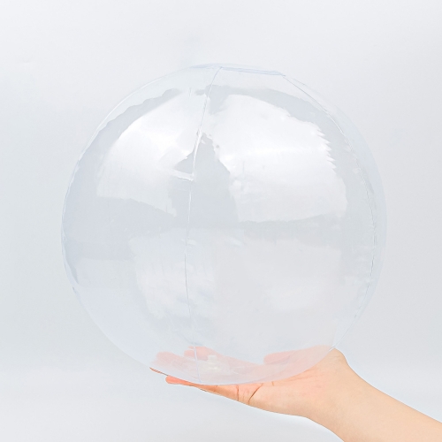 [오늘놀이] 투명 비치볼 꾸미기(물놀이용품/스티커 추가 옵션/KC인증)