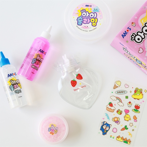 [아모스] 아이슬라임 DIY 스퀴시 (4색 택1)