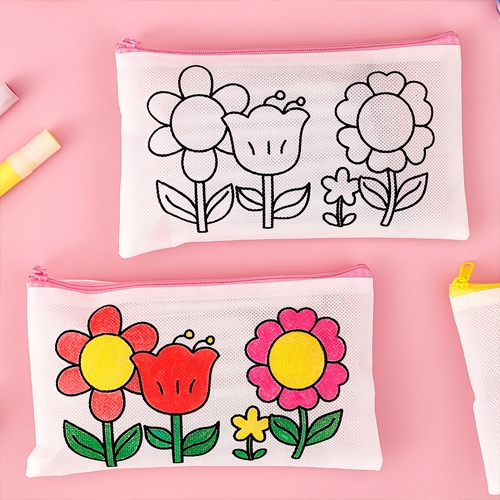 [아트필드] DIY 그리기 파우치 (6색 사인펜 포함)