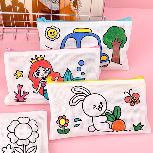 [아트필드] DIY 그리기 파우치 (6색 사인펜 포함)