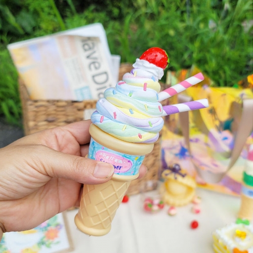 클레이 아이스크림 콘 만들기