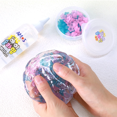 [아모스] 아쿠아 슬라임 (투명/그린)