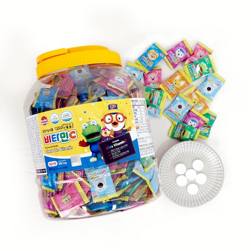 뽀롱뽀롱 뽀로로 비타민C 500정