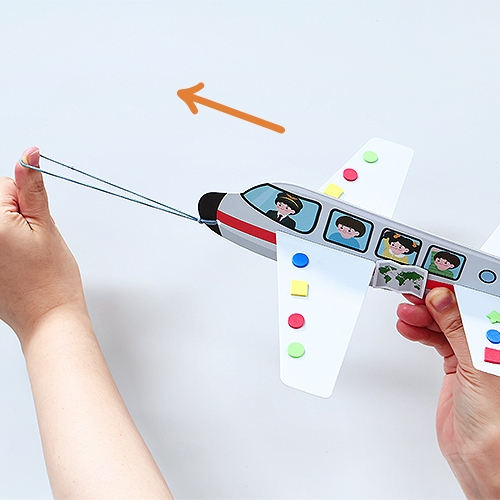 슈우우웅 비행기 발사놀이(4인용)