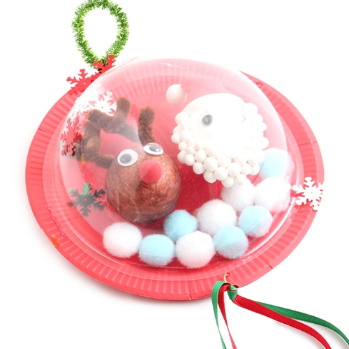 [아이디몬] 투명 반구 (원형/하트/별/꽃 택1)