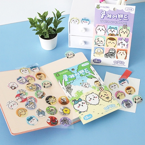 [학산] 먼작귀 쿨케어밴드 18매 (2종 택1)