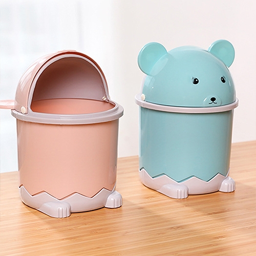 [아트필드] 파스텔 베어 휴지통