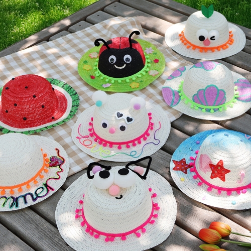 여름 밀짚모자 1p