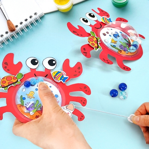 [탑키드] 태엽으로 움직이는 꽃게 장난감 만들기