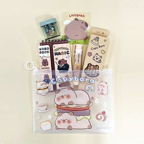 [아트필드] 카피바라 데일리 문구세트