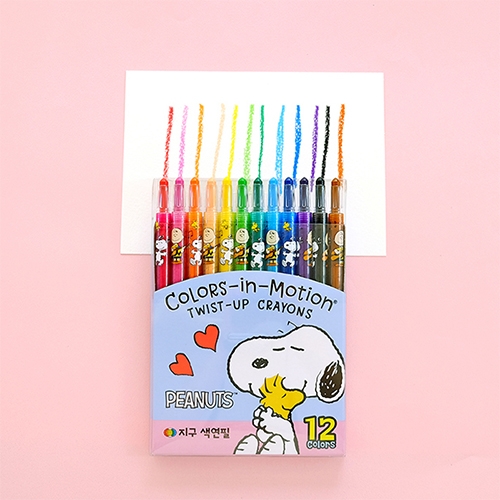 [지구화학] 피너츠 색연필 12색