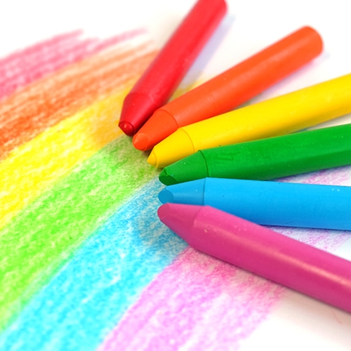 [지구화학] 산리오캐릭터즈 손에 묻지 않는 크레용 (12색/24색 택1)