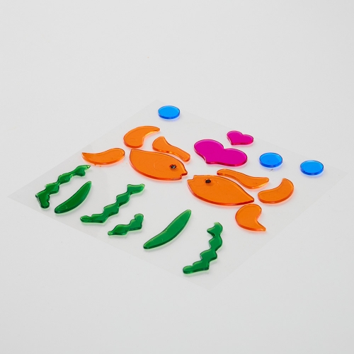 [캐스B]아트스쿨 젤아트창문꾸미기10종(2851set) (종류 선택가능)