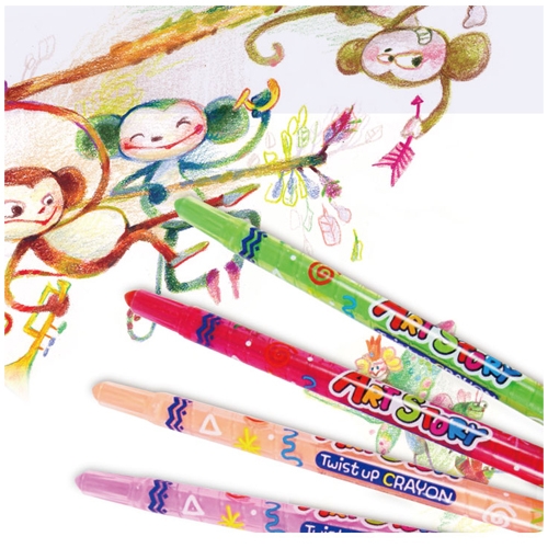 [크라운] 아트스토리 색연필 12색