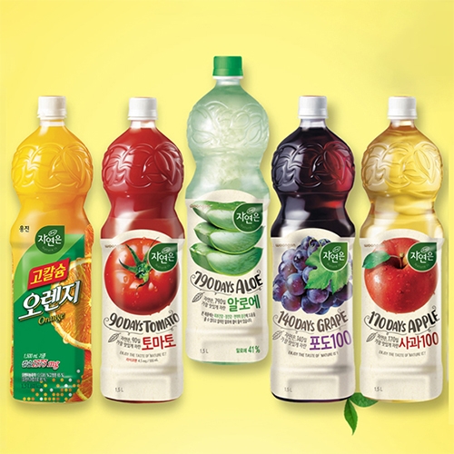 [웅진] 자연은 알로에 주스 1.5L (1페트,6페트,12페트 중 택 1)