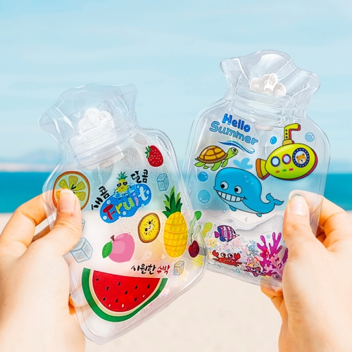 [탑키드] 투명 스티커로 꾸미는 아이스팩 만들기