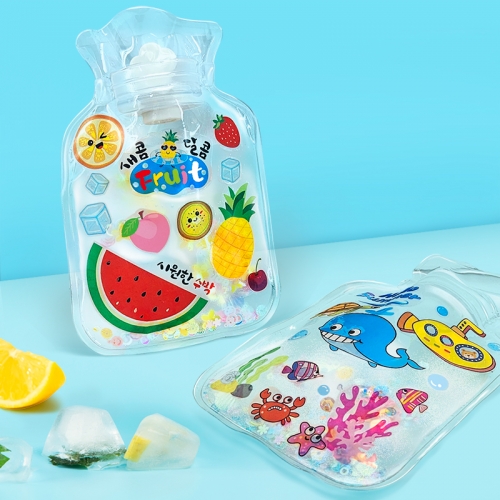 [탑키드] 투명 스티커로 꾸미는 아이스팩 만들기