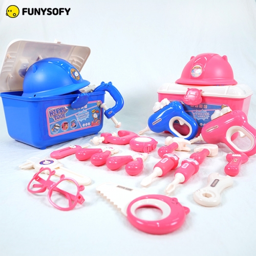 퍼니소피 뚝딱 하마 전동 공구 놀이 세트