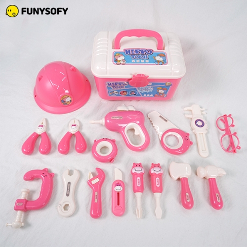퍼니소피 뚝딱 하마 전동 공구 놀이 세트
