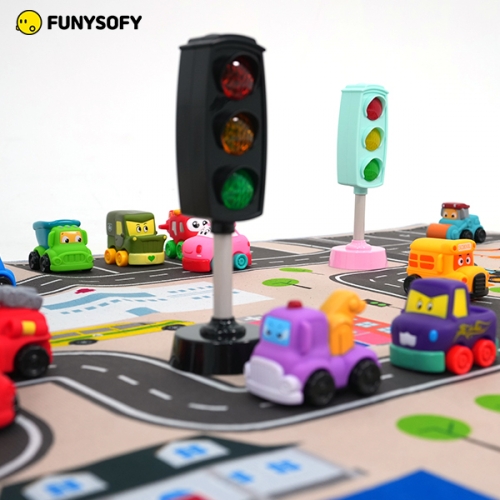 퍼니소피 소프트 자동차 종합 놀이세트