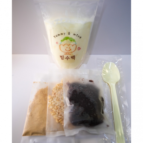 아이솜씨 저당 빙수 만들기 세트 여름 어린이 요리키트 단체 활동 빙수백