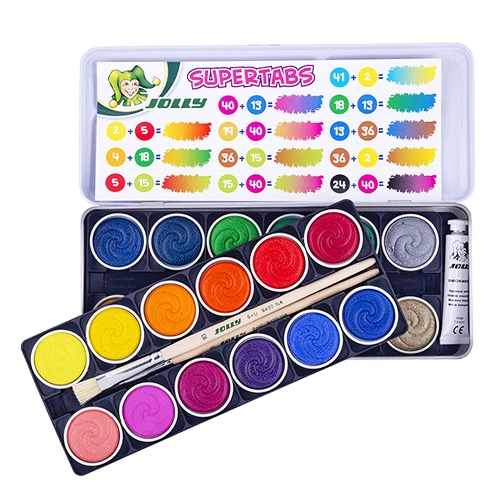 [지구화학] 졸리 고체물감 24색