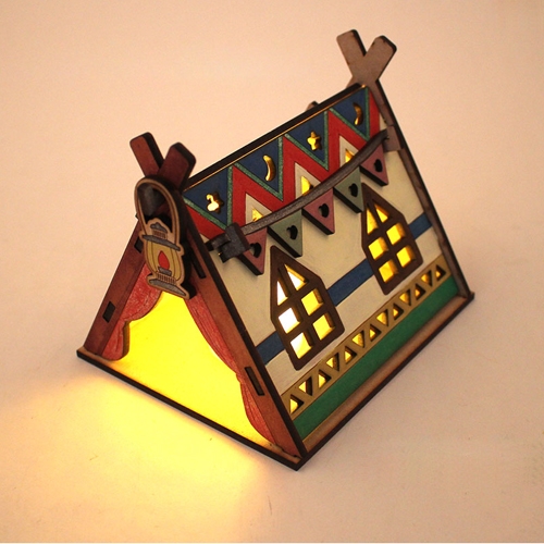 [아이디몬] 우드 DIY 인디언텐트 만들기